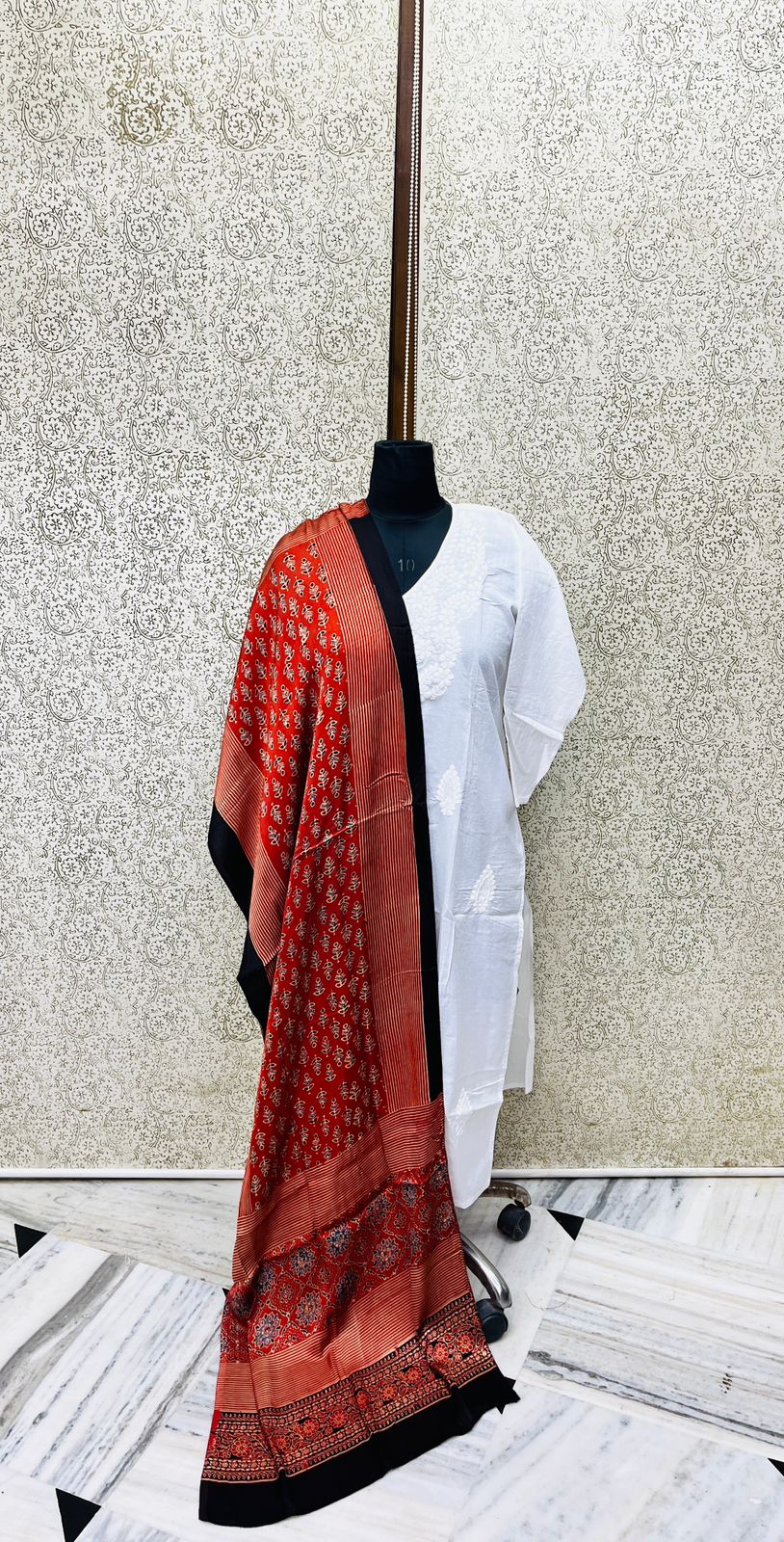 Mudal silk Dupatta
